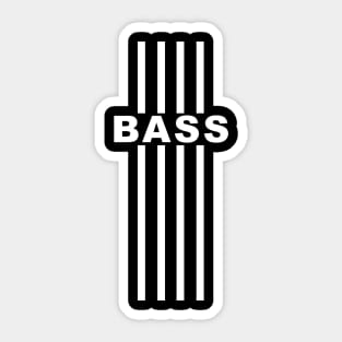 4 String Bass Lines Sticker